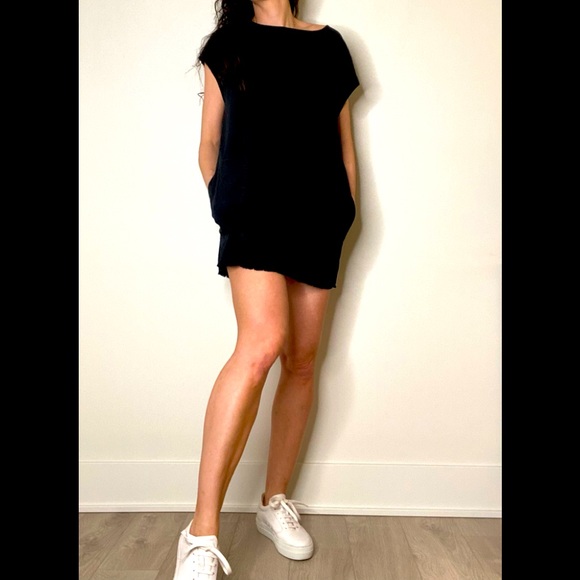 Wilfred Free thick denim canvas pocket smock dress - Picture 3 of 15